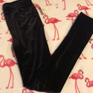Anthropologie Sanctuary velvet leggings